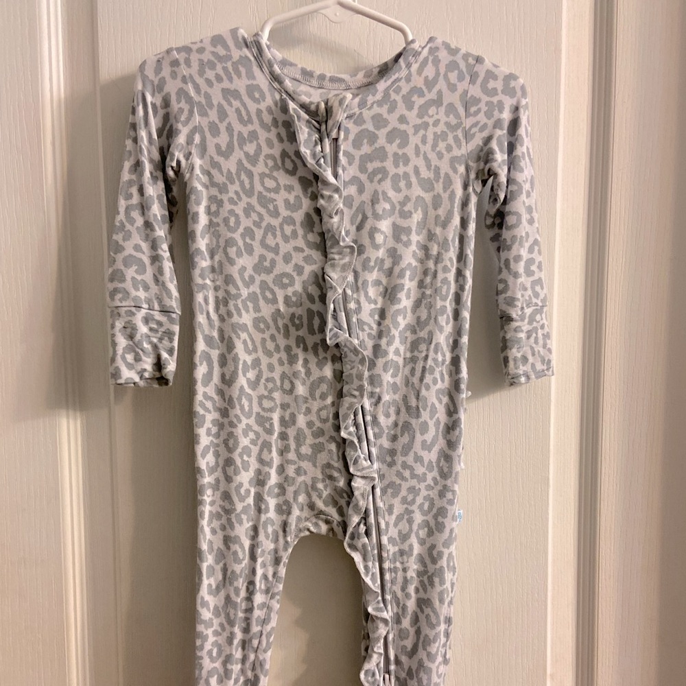 Posh Peanut Ruffled Footie